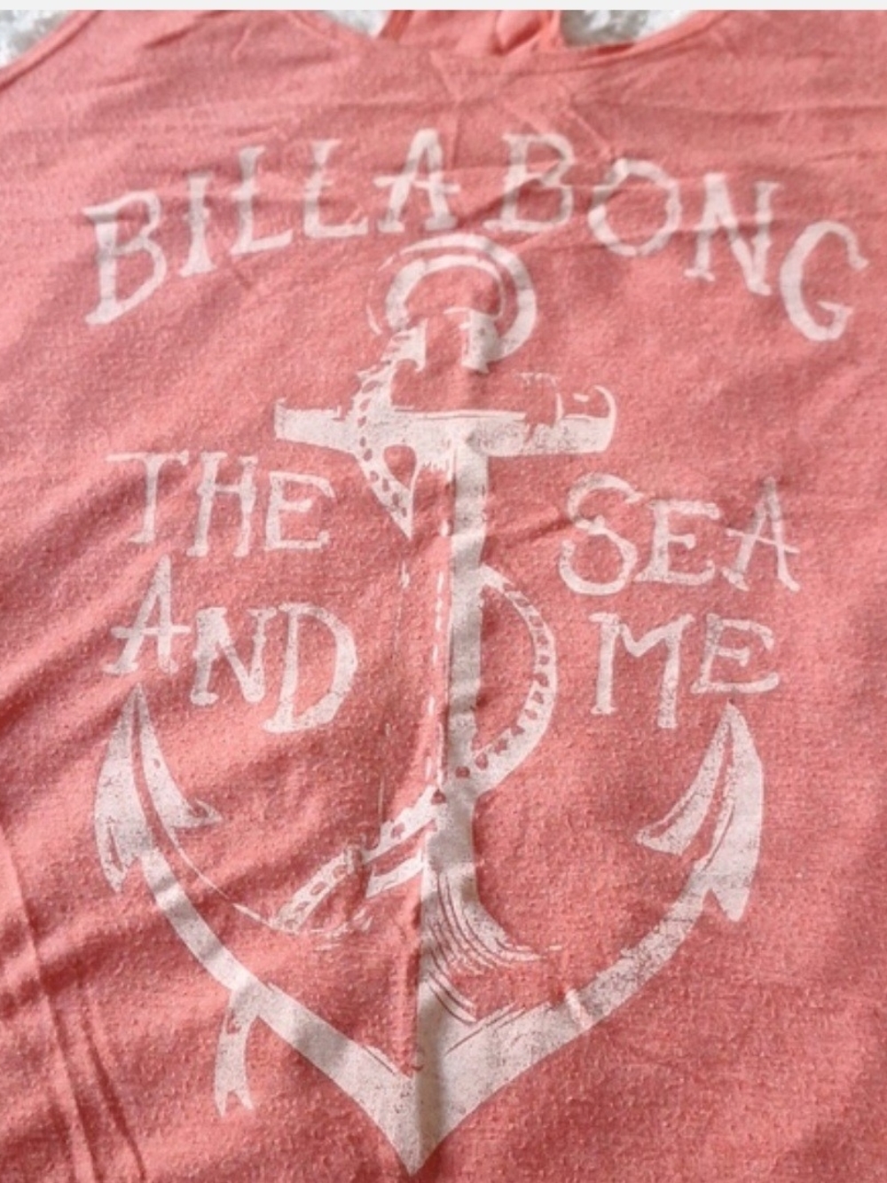 Billabong Coral Graphic Anchor Tank Top